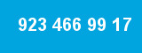923 466 99 17 923 466 99 17
